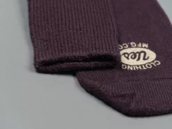 UES Yarn Uneveness Three-Ply Socks Brown 13 UES Yarn Uneveness Three-Ply Socks Brown