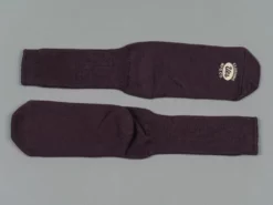 UES Yarn Uneveness Three-Ply Socks Brown 10 UES Yarn Uneveness Three-Ply Socks Brown