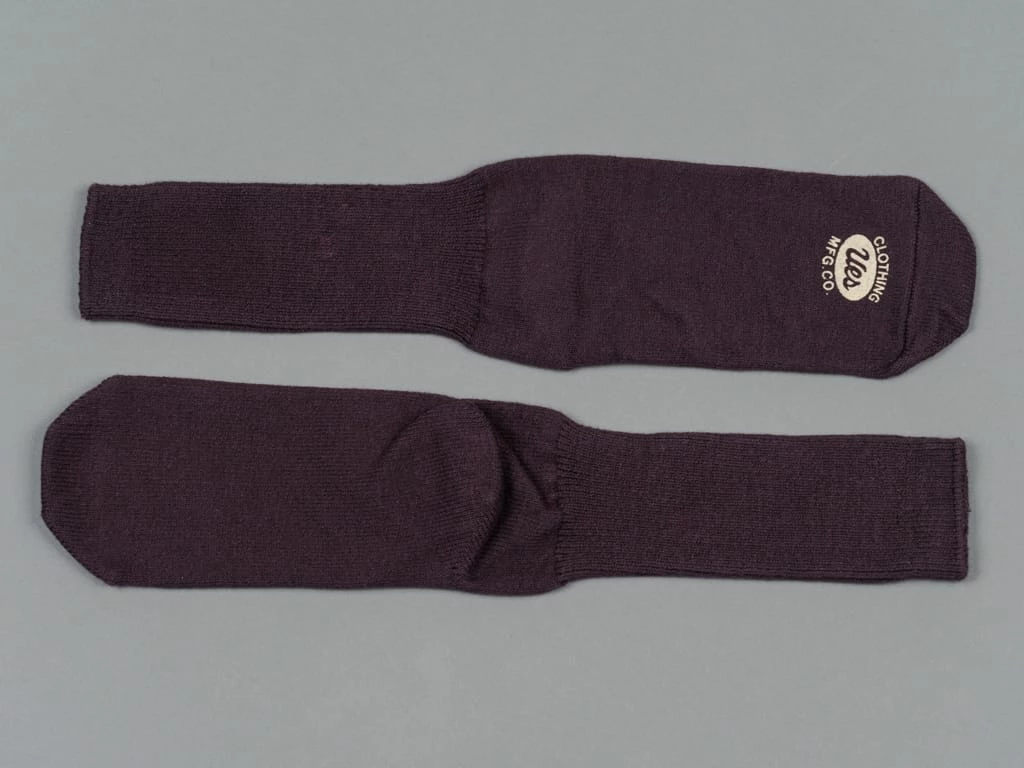 UES Yarn Uneveness Three-Ply Socks Brown 5 UES Yarn Uneveness Three-Ply Socks Brown