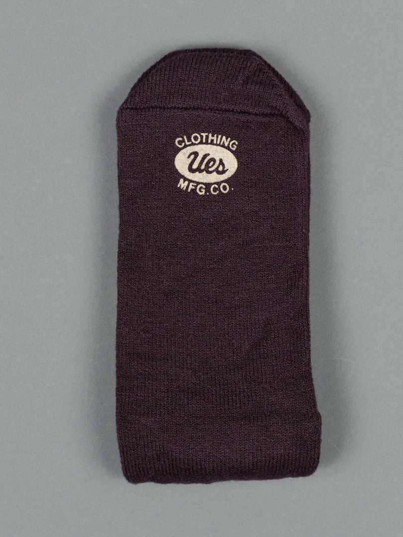 UES Yarn Uneveness Three-Ply Socks Brown 4 UES Yarn Uneveness Three-Ply Socks Brown