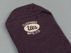 UES Yarn Uneveness Three-Ply Socks Brown 12 UES Yarn Uneveness Three-Ply Socks Brown