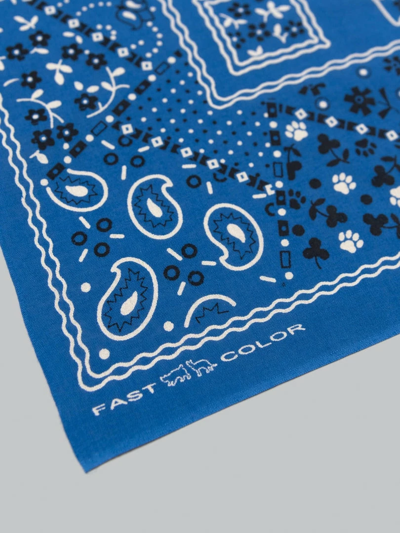 TCB Cat Bandana Blue 7 TCB Cat Bandana Blue