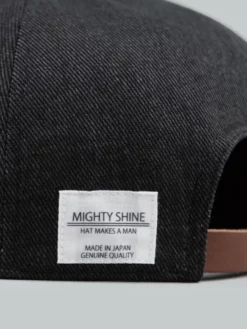 NEW ARRIVALS Mighty Shine Flip Cap C-Twill Black