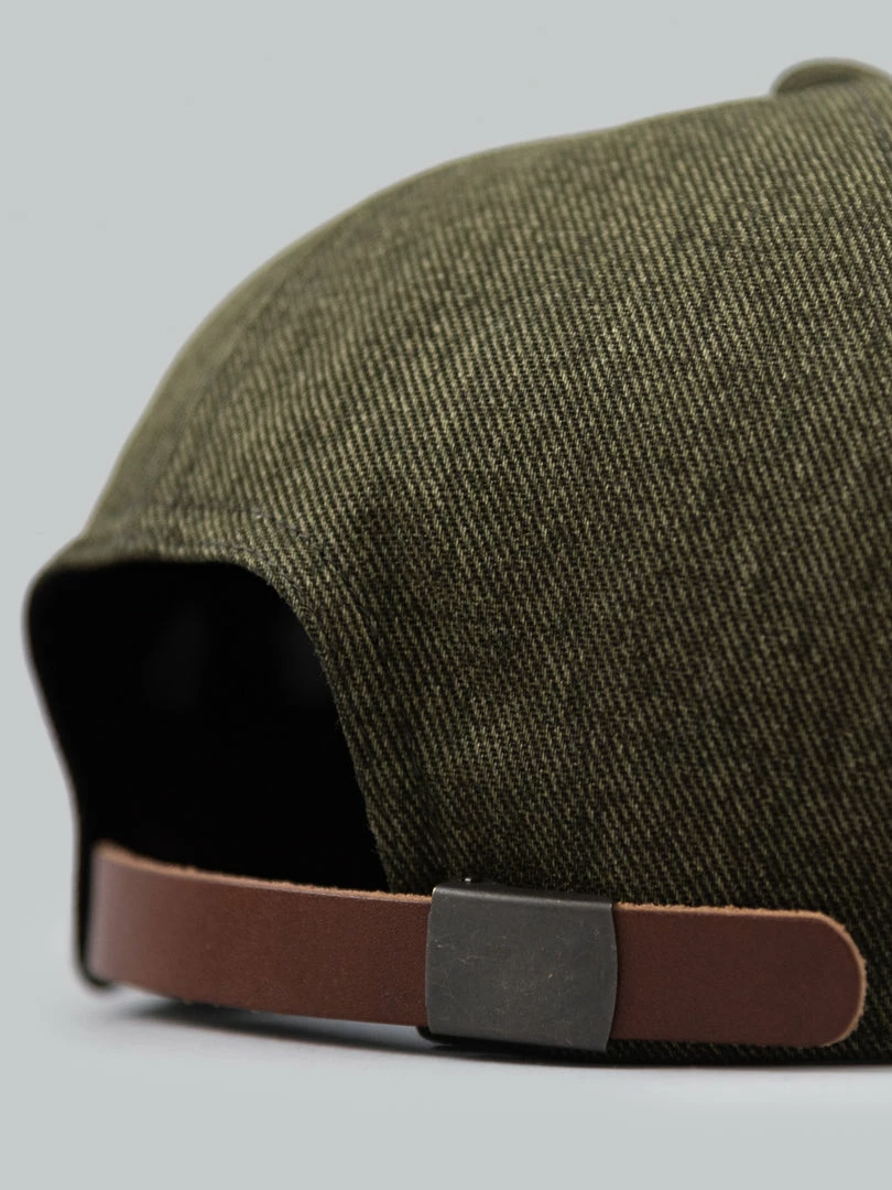 Mighty Shine Flip Cap C-Twill Khaki 7 Mighty Shine Flip Cap C-Twill Khaki