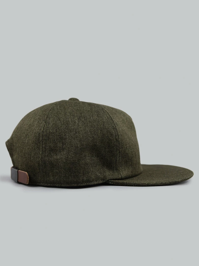 Mighty Shine Flip Cap C-Twill Khaki 3 Mighty Shine Flip Cap C-Twill Khaki