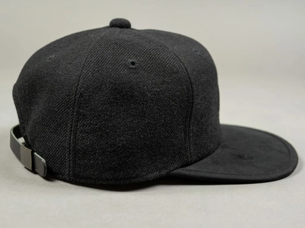 Mighty Shine Serge Short Brim Cap Black 3 Mighty Shine Serge Short Brim Cap Black
