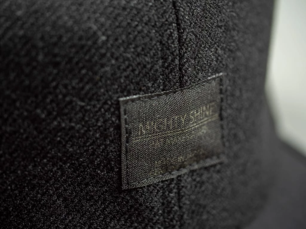 Mighty Shine Serge Short Brim Cap Black 12 Mighty Shine Serge Short Brim Cap Black