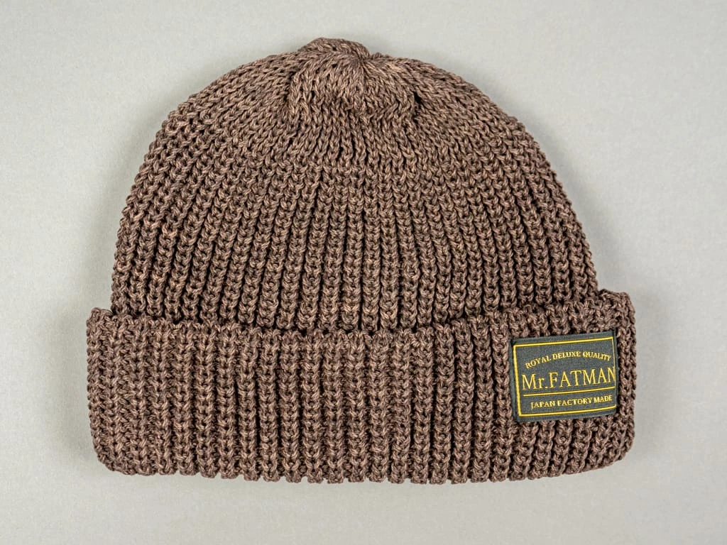 Mr. Fatman Hue Watch Cap Brown 3 Mr. Fatman Hue Watch Cap Brown