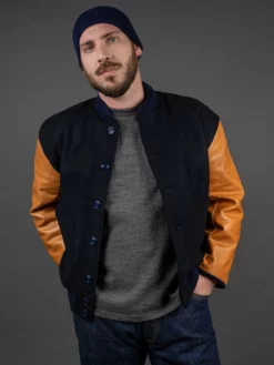 Muller & Bros. Di Maggio Horsehide Stadium Jacket