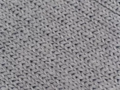 Nishiguchi Kutsushita Recycled Cotton Ribbed Socks Light Grey