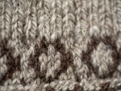 Nishiguchi Kutsushita Wool Jacquard Socks Grey