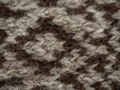 Nishiguchi Kutsushita Wool Jacquard Socks Grey