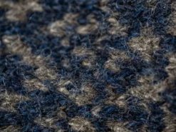 Nishiguchi Kutsushita Wool Jacquard Socks Navy