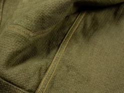 ONI Denim 03100-OLVDR Sashiko Dobby Coverall Jacket Olive Drab