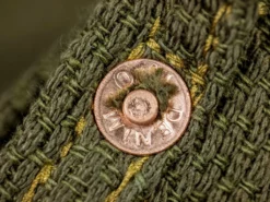 ONI Denim 03100-OLVDR Sashiko Dobby Coverall Jacket Olive Drab