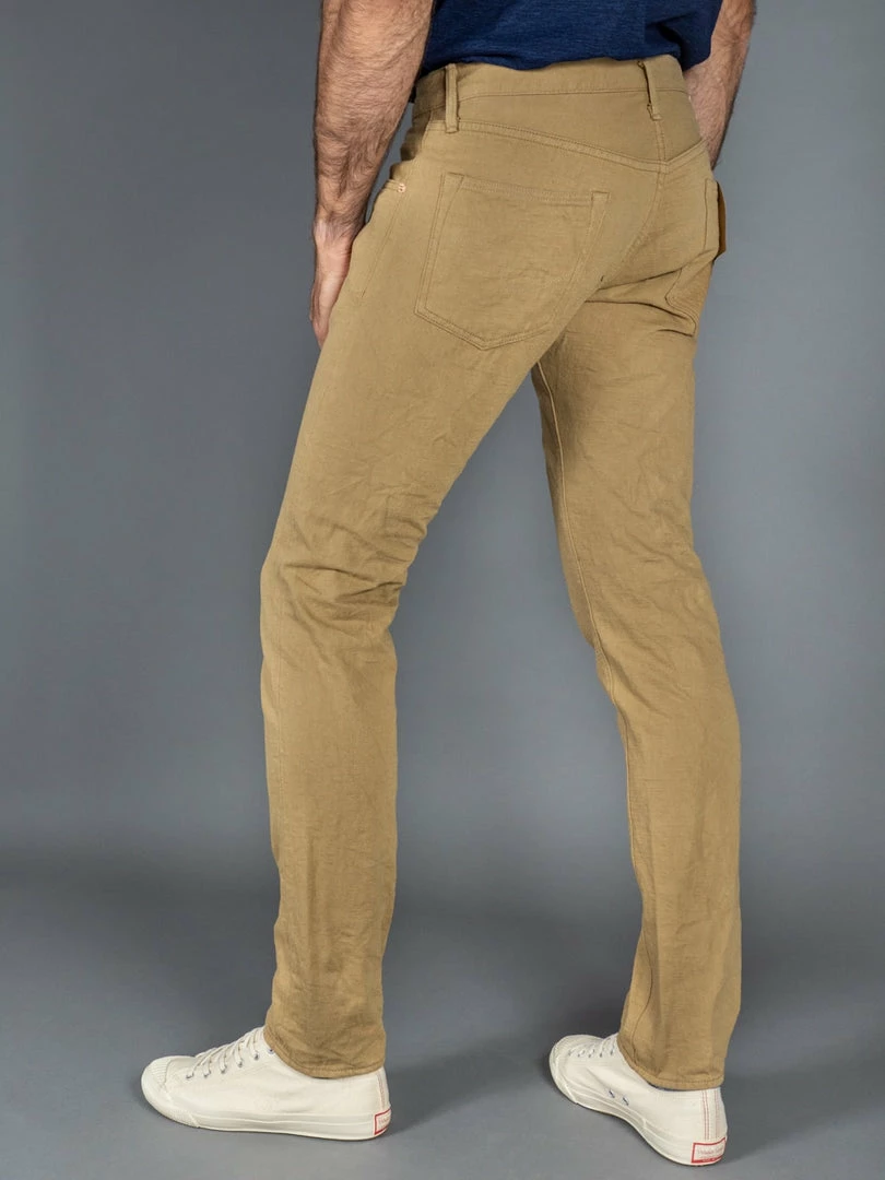 ONI Denim 602LW-BE "Super Low Tension Beige" 12oz Relaxed Tapered Jeans 7 ONI Denim 602LW-BE "Super Low Tension Beige" 12oz Relaxed Tapered Jeans