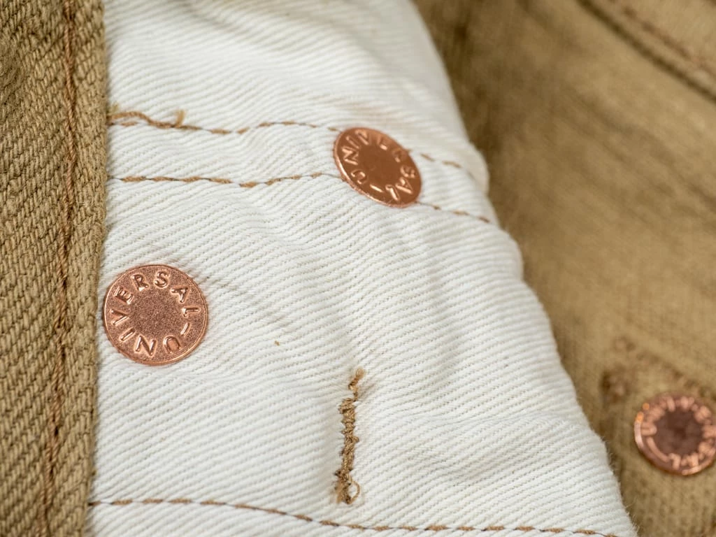 ONI Denim 602LW-BE "Super Low Tension Beige" 12oz Relaxed Tapered Jeans 38 ONI Denim 602LW-BE "Super Low Tension Beige" 12oz Relaxed Tapered Jeans