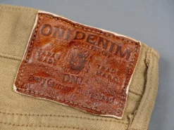 ONI Denim 602LW-BE "Super Low Tension Beige" 12oz Relaxed Tapered Jeans 69 ONI Denim 602LW-BE