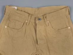 ONI Denim 602LW-BE "Super Low Tension Beige" 12oz Relaxed Tapered Jeans 48 ONI Denim 602LW-BE