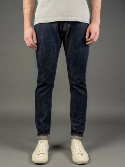 ONI Denim 689 "Kiraku II" 12oz Natural Indigo Relaxed Tapered Jeans