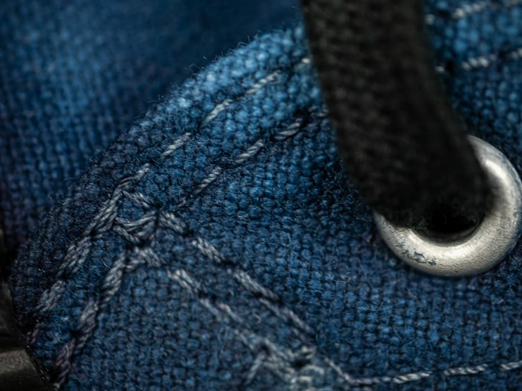 PRAS Sneakers Pras Shellcap Low Indigo Hand Dyed Sneakers 15 PRAS Sneakers Pras Shellcap Low Indigo Hand Dyed Sneakers