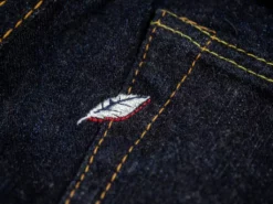 Pure Blue Japan BRK-013-ID 13.5oz Broken Twill Slim Tapered Jeans