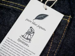 Pure Blue Japan BRK-013-ID 13.5oz Broken Twill Slim Tapered Jeans