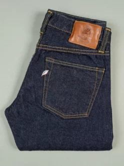 Pure Blue Japan BRK-013-ID 13.5oz Broken Twill Slim Tapered Jeans