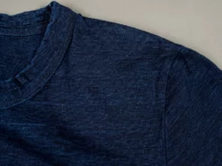 Pure Blue Japan SS5011 Indigo Dyed Crewneck T-Shirt