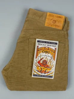 Redcast Heritage X ONI Denim 622HOX "Heavy Oxford" Relaxed Tapered Jeans (+ Sacoche Gift)