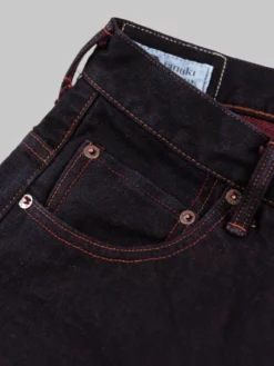 Redcast Heritage X Tanuki "Homura" Akane Overdye Slim Straight Jeans NEW ARRIVALS 52 Redcast Heritage X Tanuki