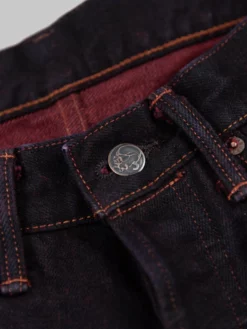 Redcast Heritage X Tanuki "Homura" Akane Overdye Slim Straight Jeans NEW ARRIVALS 51 Redcast Heritage X Tanuki