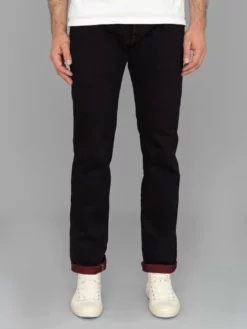 Redcast Heritage X Tanuki "Homura" Akane Overdye Slim Straight Jeans NEW ARRIVALS