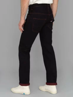 Redcast Heritage X Tanuki "Homura" Akane Overdye Slim Straight Jeans NEW ARRIVALS 38 Redcast Heritage X Tanuki