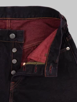 Redcast Heritage X Tanuki "Homura" Akane Overdye Slim Straight Jeans NEW ARRIVALS 45 Redcast Heritage X Tanuki