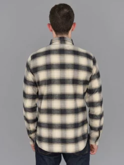 NEW ARRIVALS Rogue Territory BM Shirt Natural Brushed Plaid 23 NEW ARRIVALS Rogue Territory BM Shirt Natural Brushed Plaid