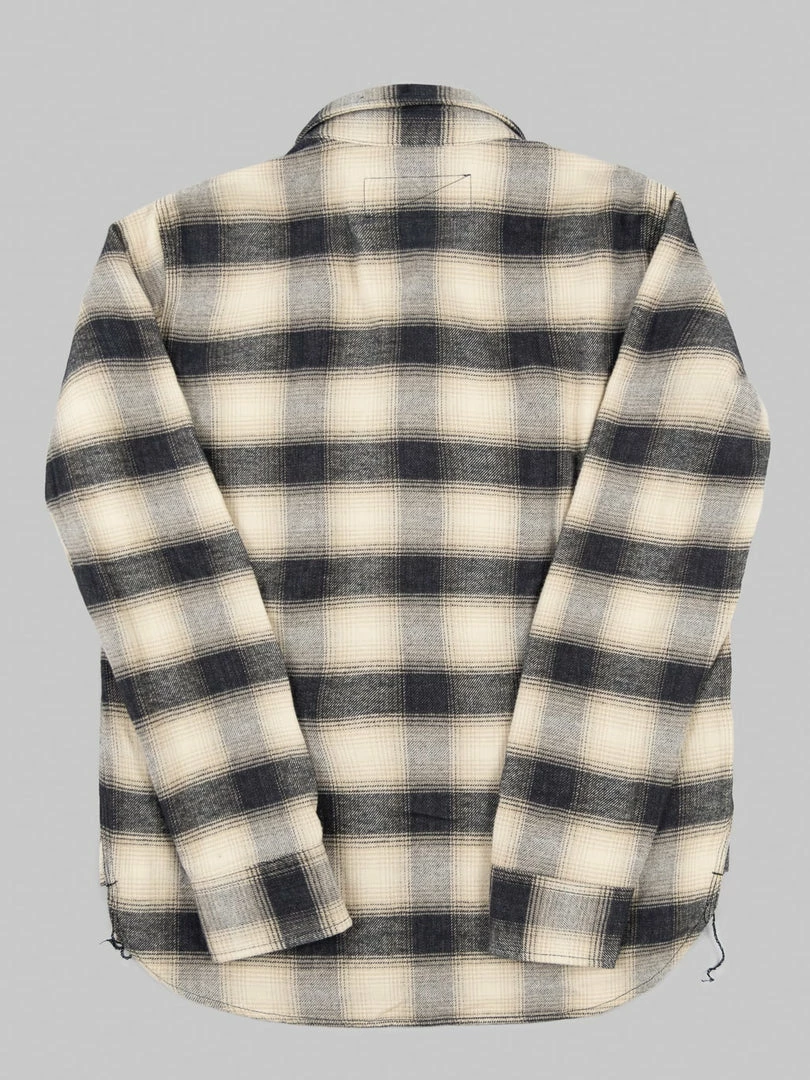 NEW ARRIVALS Rogue Territory BM Shirt Natural Brushed Plaid 10 NEW ARRIVALS Rogue Territory BM Shirt Natural Brushed Plaid