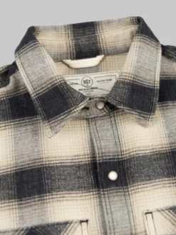 NEW ARRIVALS Rogue Territory BM Shirt Natural Brushed Plaid 31 NEW ARRIVALS Rogue Territory BM Shirt Natural Brushed Plaid