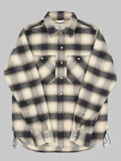 NEW ARRIVALS Rogue Territory BM Shirt Natural Brushed Plaid 28 NEW ARRIVALS Rogue Territory BM Shirt Natural Brushed Plaid