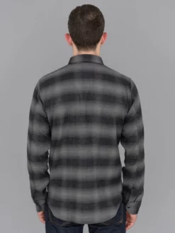 NEW ARRIVALS Rogue Territory BM Shirt Grey Brushed Plaid 22 NEW ARRIVALS Rogue Territory BM Shirt Grey Brushed Plaid