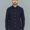 Rogue Territory Maker Jumper Shirt Navy Checkered