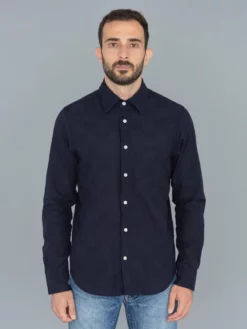Rogue Territory Maker Jumper Shirt Navy Checkered