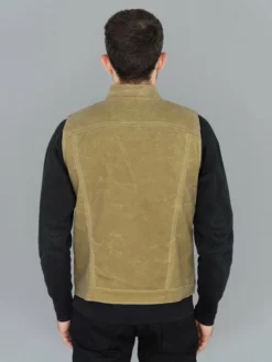Rogue Territory Waxed Canvas Supply Vest Tan NEW ARRIVALS