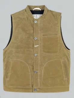 Rogue Territory Waxed Canvas Supply Vest Tan NEW ARRIVALS