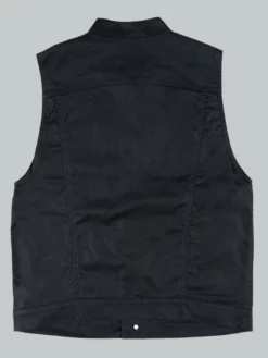 NEW ARRIVALS Rogue Territory Waxed Canvas Supply Vest Black