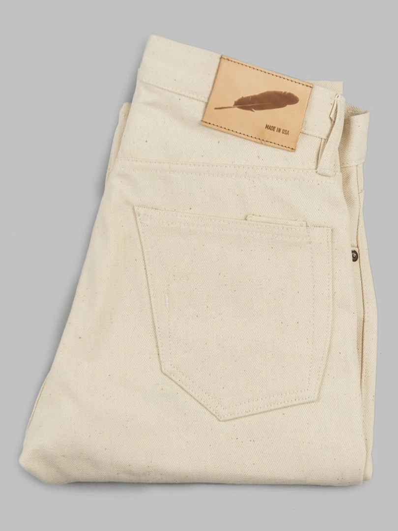 NEW ARRIVALS Rogue Territory 14oz Silveridge Ecru Slim Straight Jeans 11 NEW ARRIVALS Rogue Territory 14oz Silveridge Ecru Slim Straight Jeans