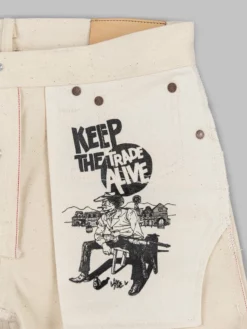 NEW ARRIVALS Rogue Territory 14oz Silveridge Ecru Slim Straight Jeans 49 NEW ARRIVALS Rogue Territory 14oz Silveridge Ecru Slim Straight Jeans