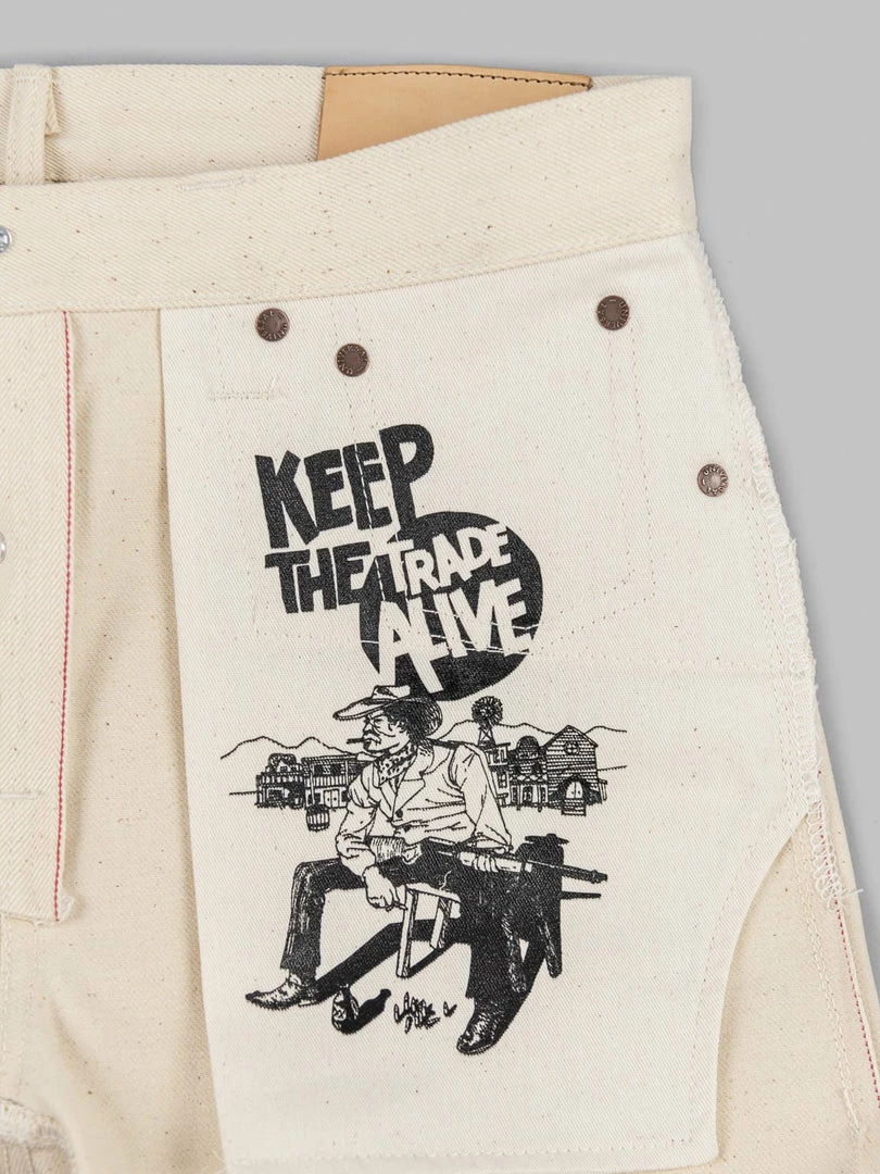 NEW ARRIVALS Rogue Territory 14oz Silveridge Ecru Slim Straight Jeans 23 NEW ARRIVALS Rogue Territory 14oz Silveridge Ecru Slim Straight Jeans