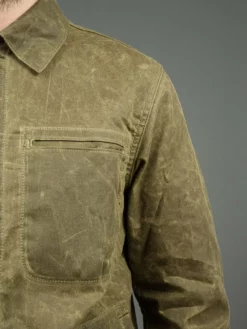 Rogue Territory Waxed Canvas Supply Jacket Hunter Green Ridgeline 37 Rogue Territory Waxed Canvas Supply Jacket Hunter Green Ridgeline