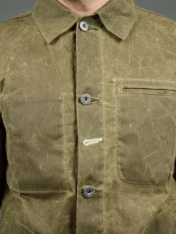 Rogue Territory Waxed Canvas Supply Jacket Hunter Green Ridgeline 36 Rogue Territory Waxed Canvas Supply Jacket Hunter Green Ridgeline